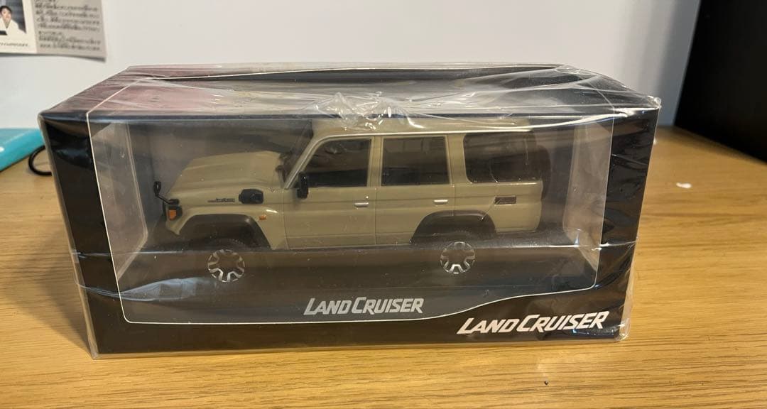 ランクル70 再再販　カラーサンプル　ミニカー　非売品