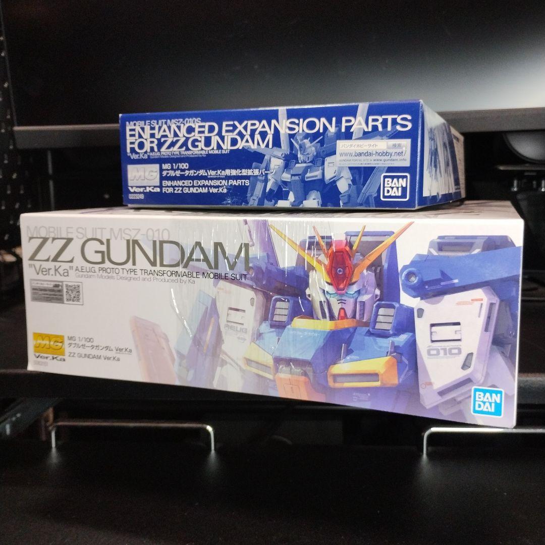 未開封新品 MG ダブルゼータガンダムVer.Ka＋強化型拡張パーツ