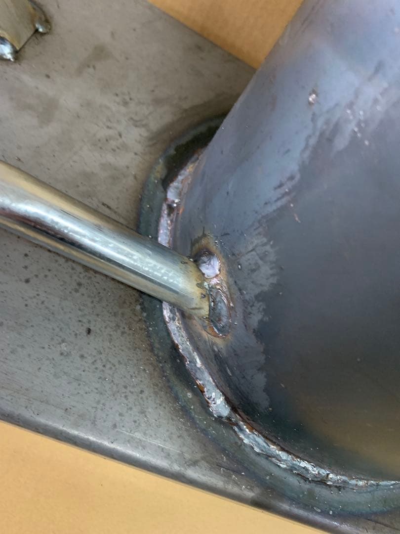 廃油ストーブ　耐熱塗装