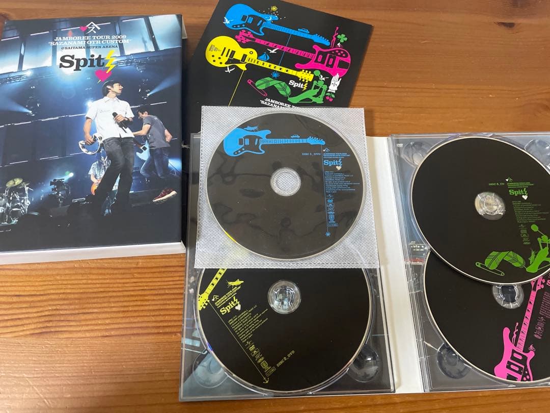 スピッツ　DVD JAMBOREE TOUR 2009～さざなみOTR カスタム