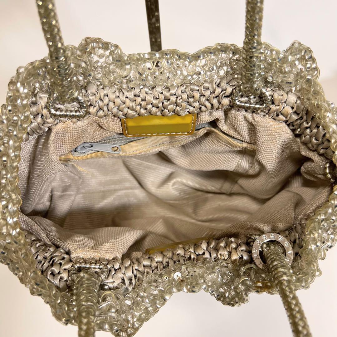 大人気 アンテプリマ 3way ハンドバッグ ワイヤー リングロゴ インナー.