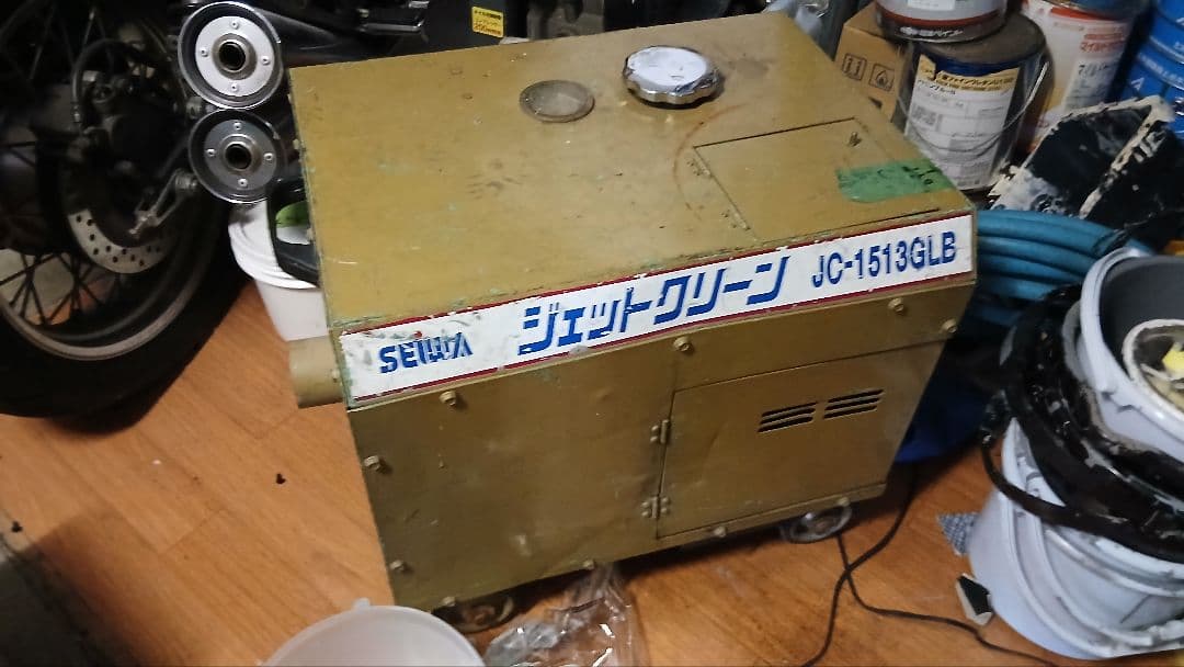 市内配送無料☆　防音　SEIWA 清和JC-1513GLB　高圧洗浄機　エンジン