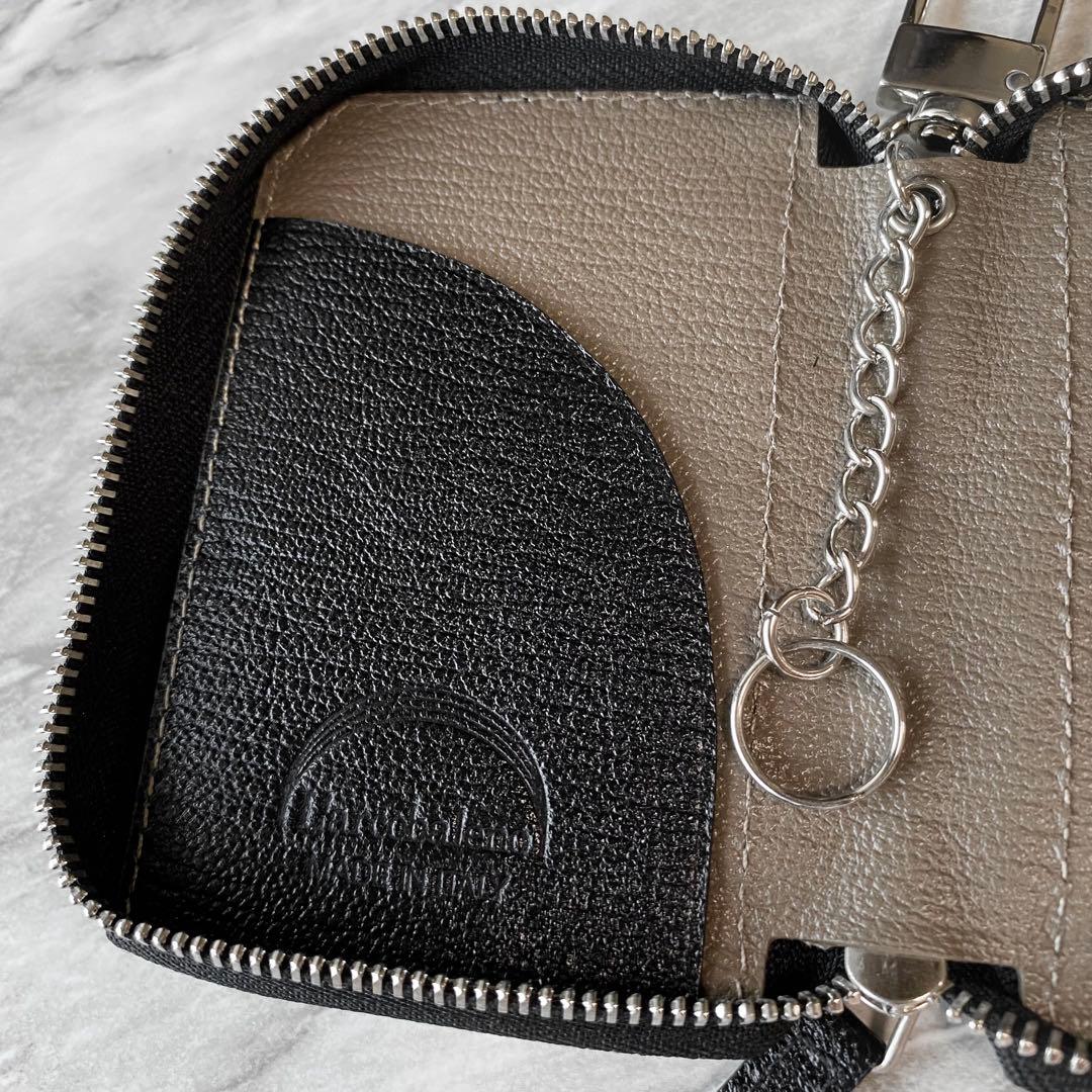 2283【新品 定価2.2万円】ラルコバレーノ★スマートWキーケース★鍵入れ★