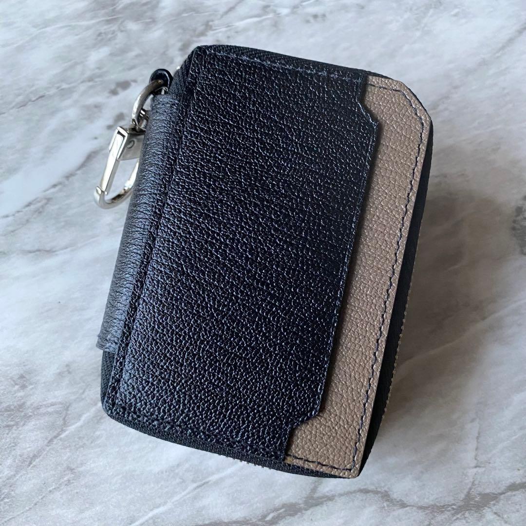 2283【新品 定価2.2万円】ラルコバレーノ★スマートWキーケース★鍵入れ★