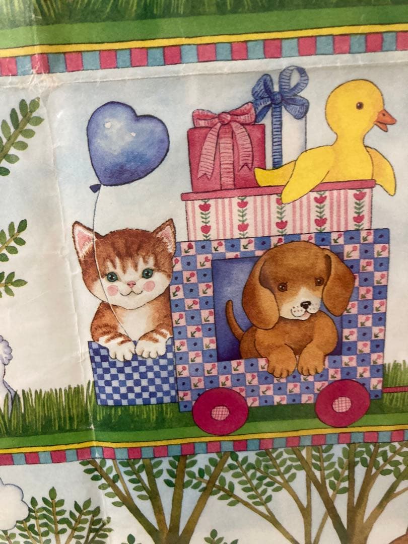 アンティークアート 動物のイラスト 木製フレーム付き