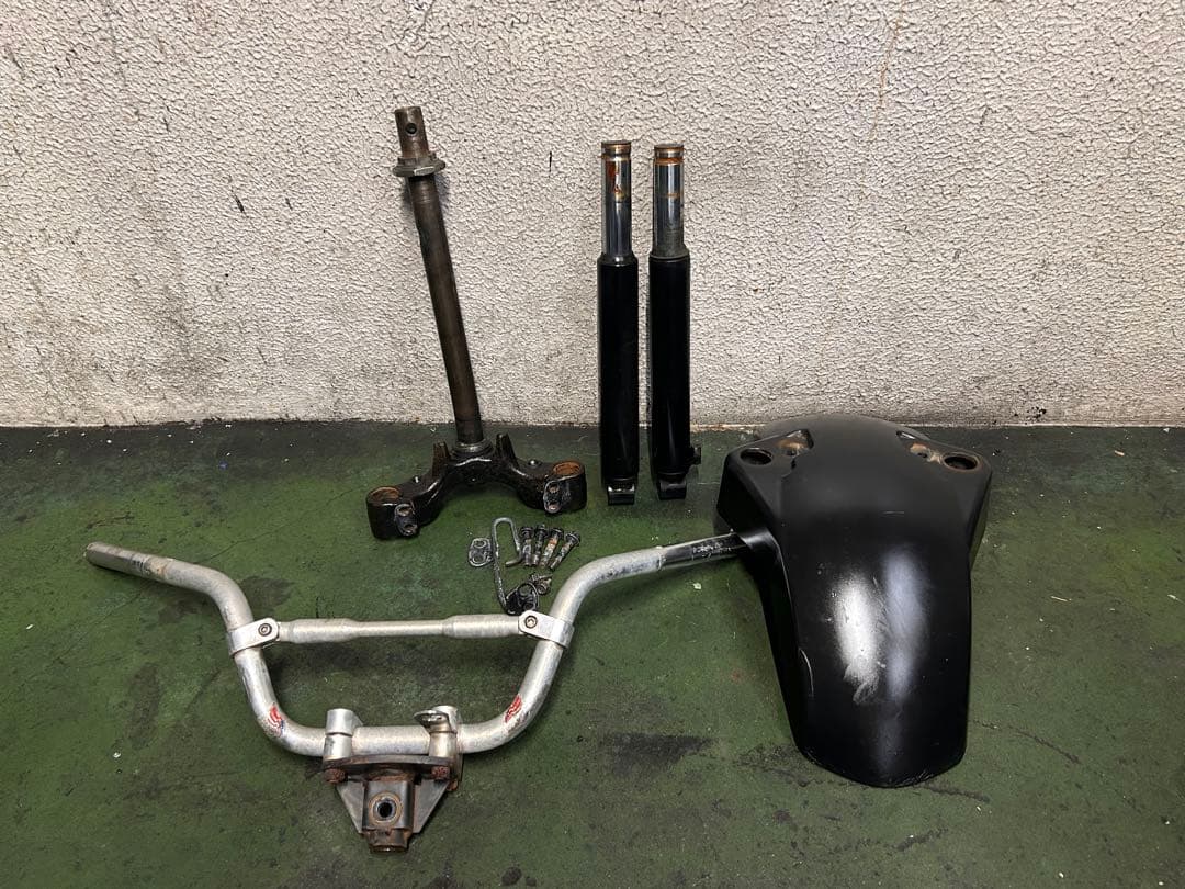 ズーマー フロント周り1式 フェンダー ステム フォーク ハンドル