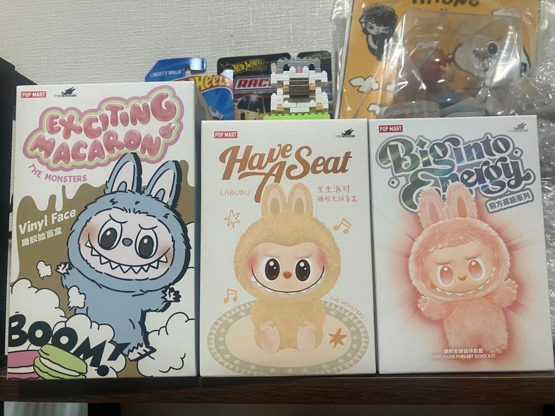 ぬいぐるみ Popmart THE MONSTERS Macaron Labubu