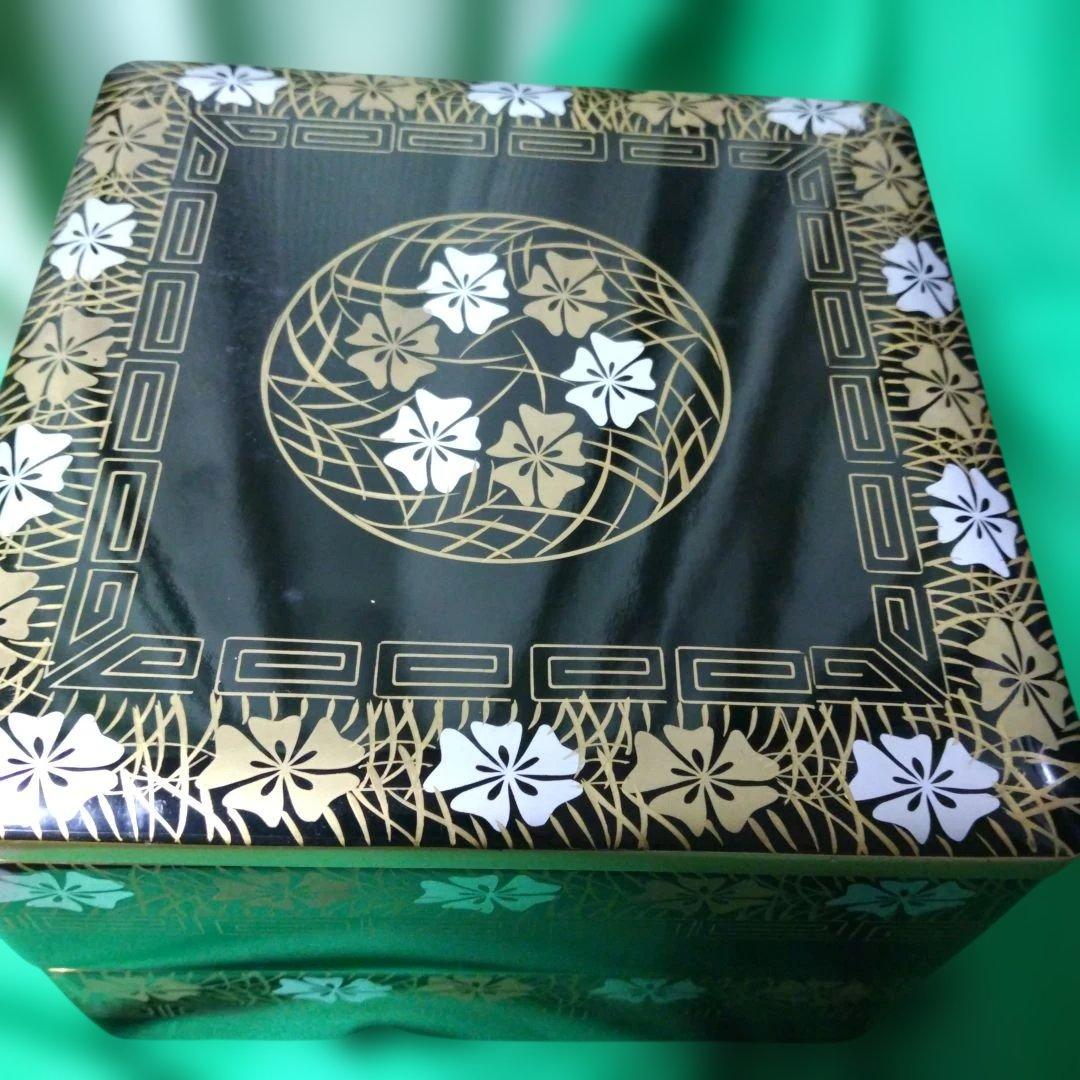 輪島塗 二段重箱 美品