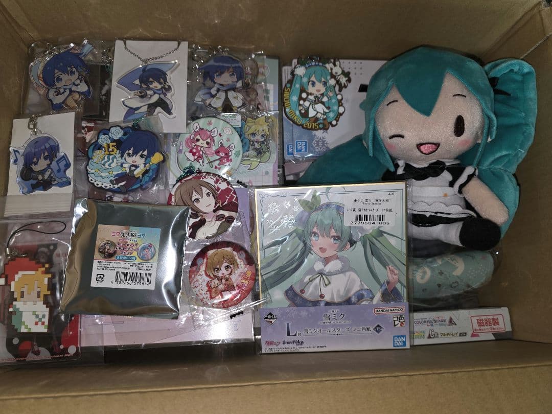 初音ミク、プロセカ　キャラクターグッズ　まとめ　160点