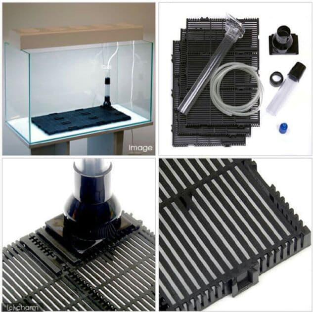 45cm水槽セット　ポンプ　底面フィルター