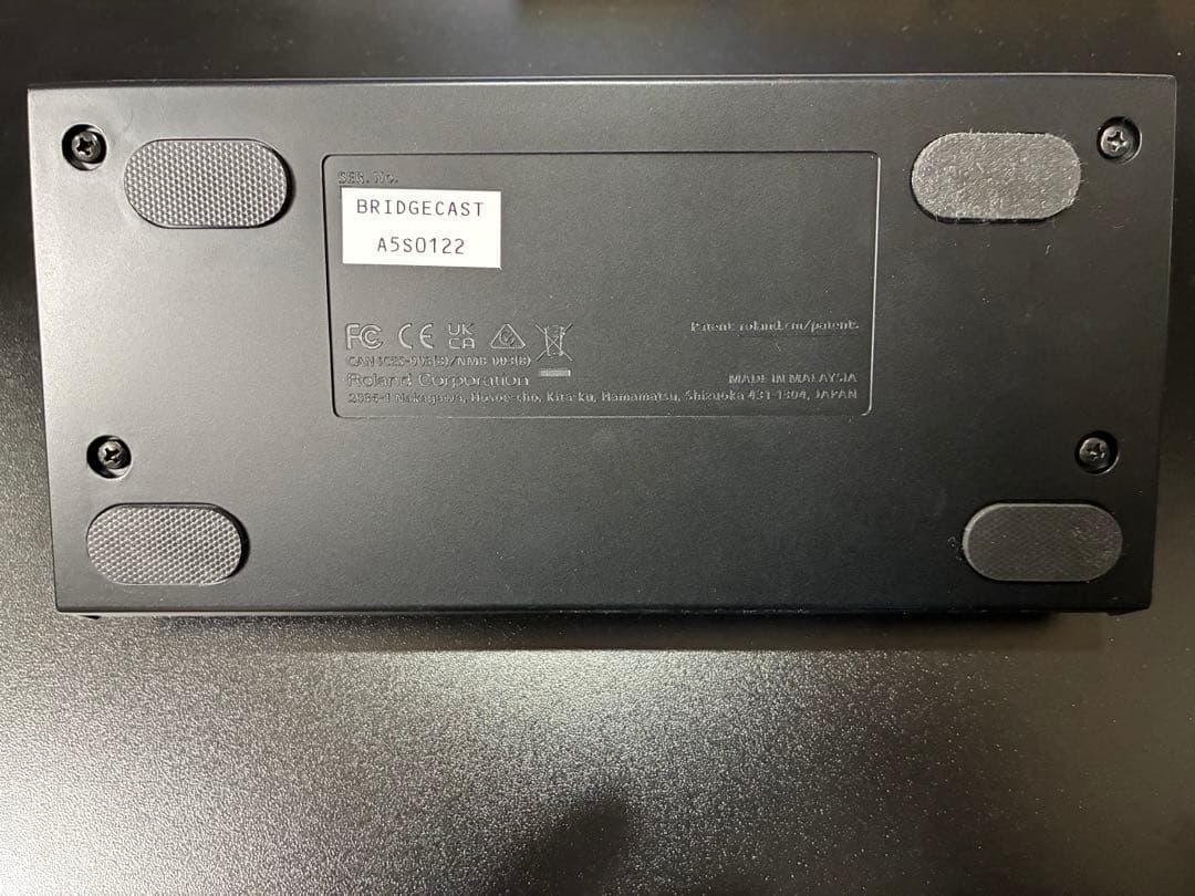 Roland BRIDGE CAST オーディオインターフェイス