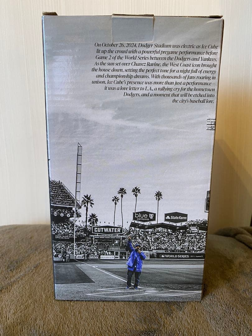n*9様 Dodgers Ice Cube ボブルヘッド