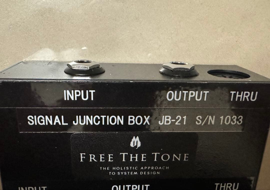 ひ*ー様 FREE THE TONE JB-21 signal junction