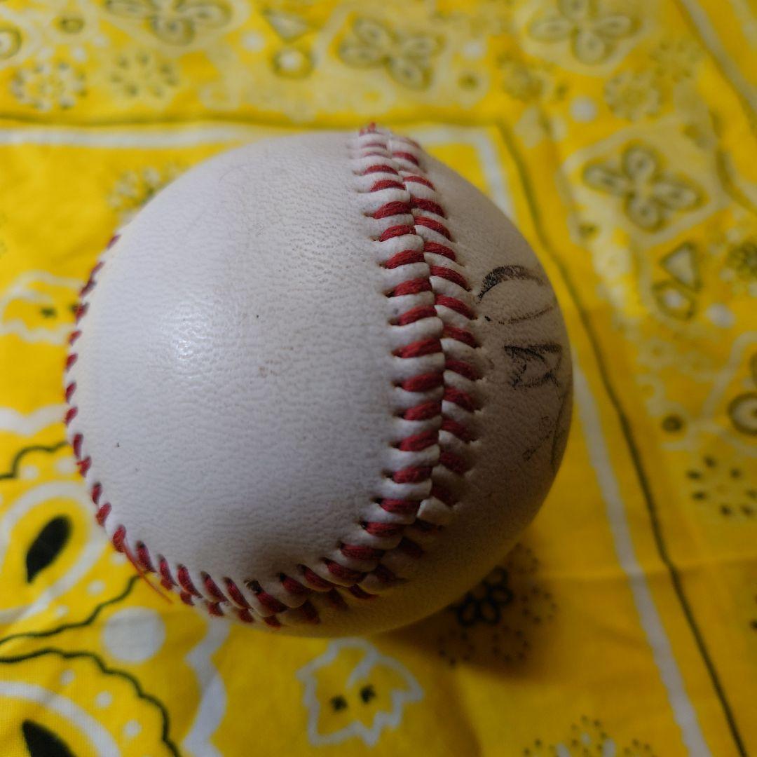 江夏豊 サインボール　ファイターズ