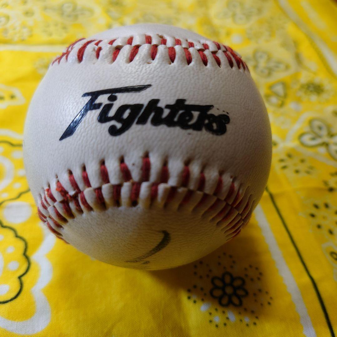 江夏豊 サインボール　ファイターズ