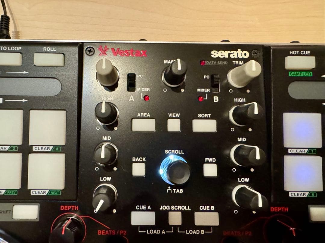 Vestax VCI-380 DJコントローラー Serato