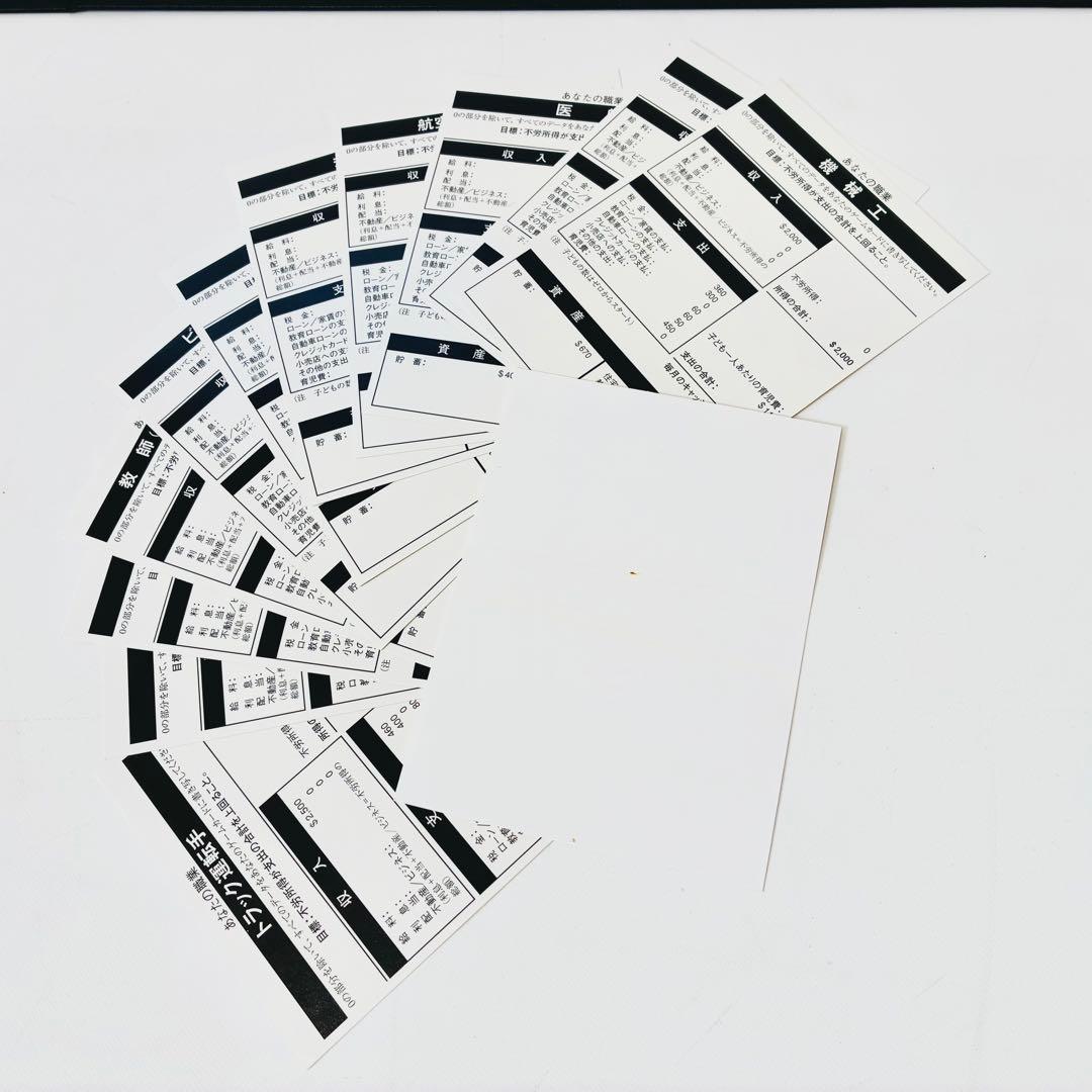 【良品 欠品なし】キャッシュフロー101 日本語版 ボードゲームAA