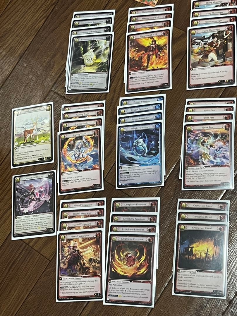 Grand Archive　guo jiaデッキとおまけ