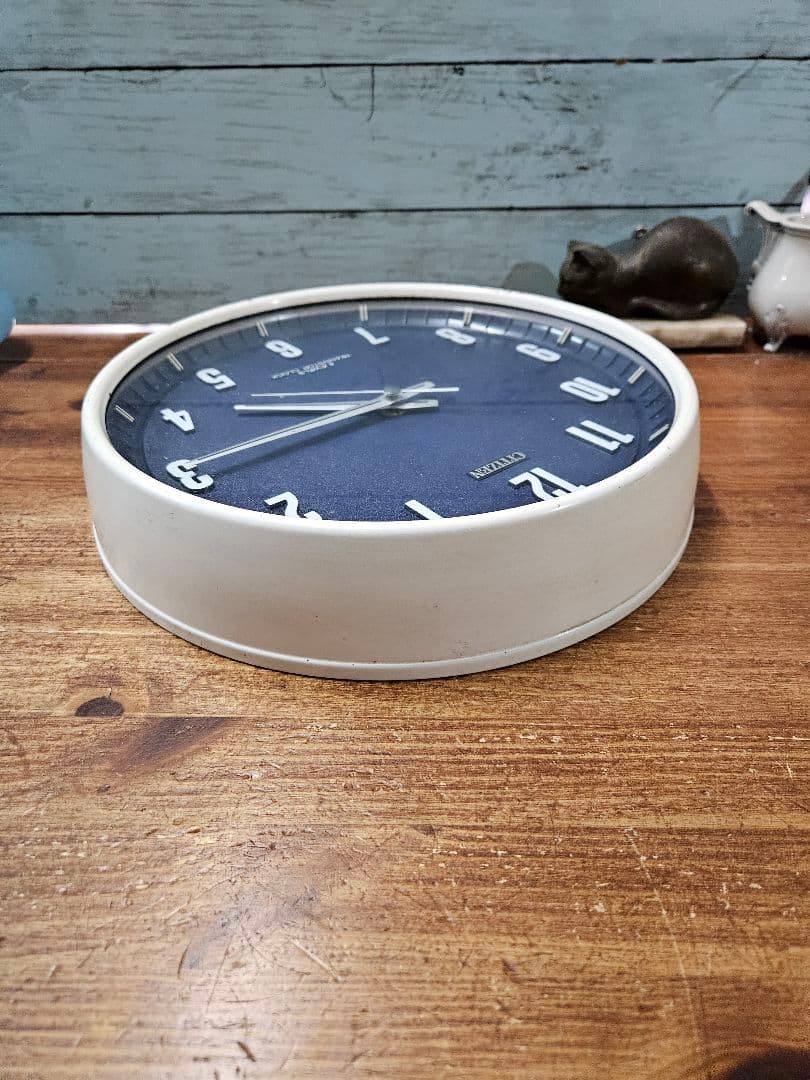 ジャパンヴィンテージ 70's CITIZEN 掛け時計 レトロ ファーストメカ