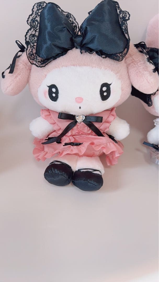 真夜中のメロクロぬいぐるみマイメロセット