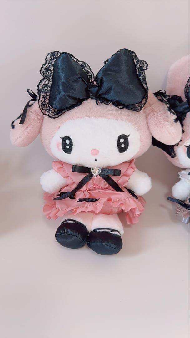 真夜中のメロクロぬいぐるみマイメロセット