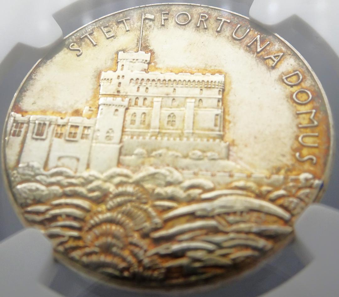 【コロネーション】イギリス　ジョージ5世　アンティーク　古銭 シルバー