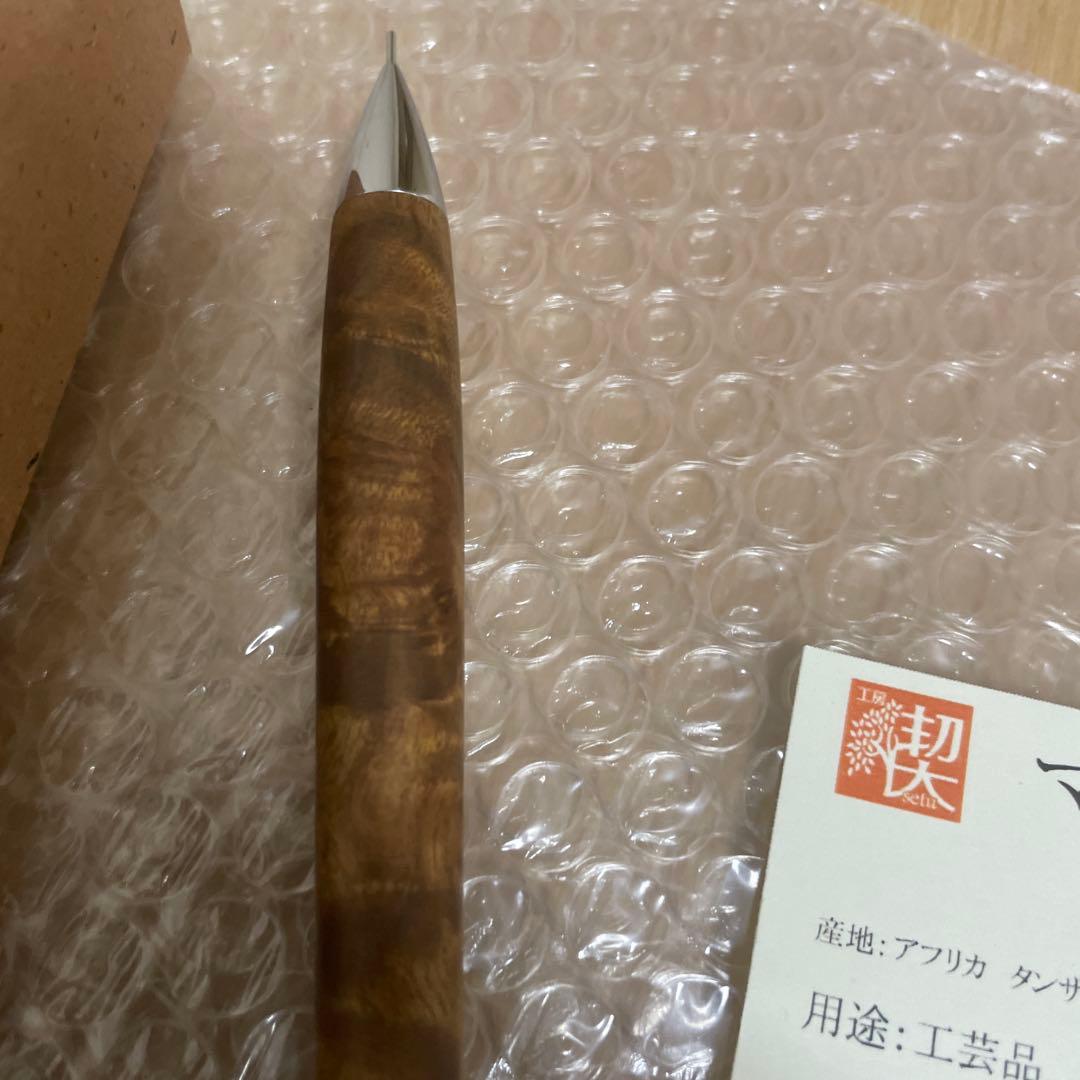 工房 楔　シャープペンシル　0.5mm マーブルウッド