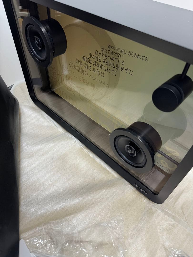 ★超希少★リリックスピーカー コトダマ サンローランコラボ LS1