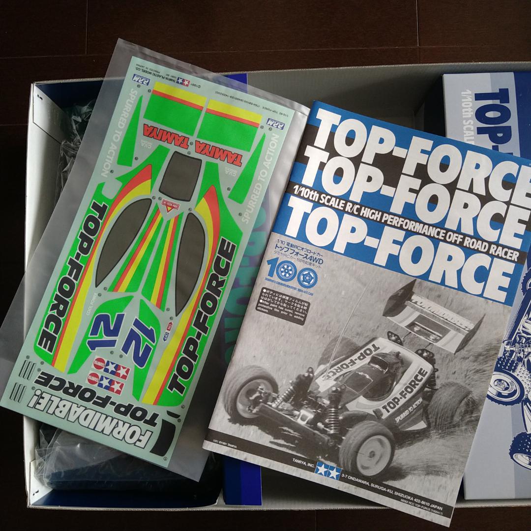 タミヤ トップフォース 未組立 1/10 TOP FORCE