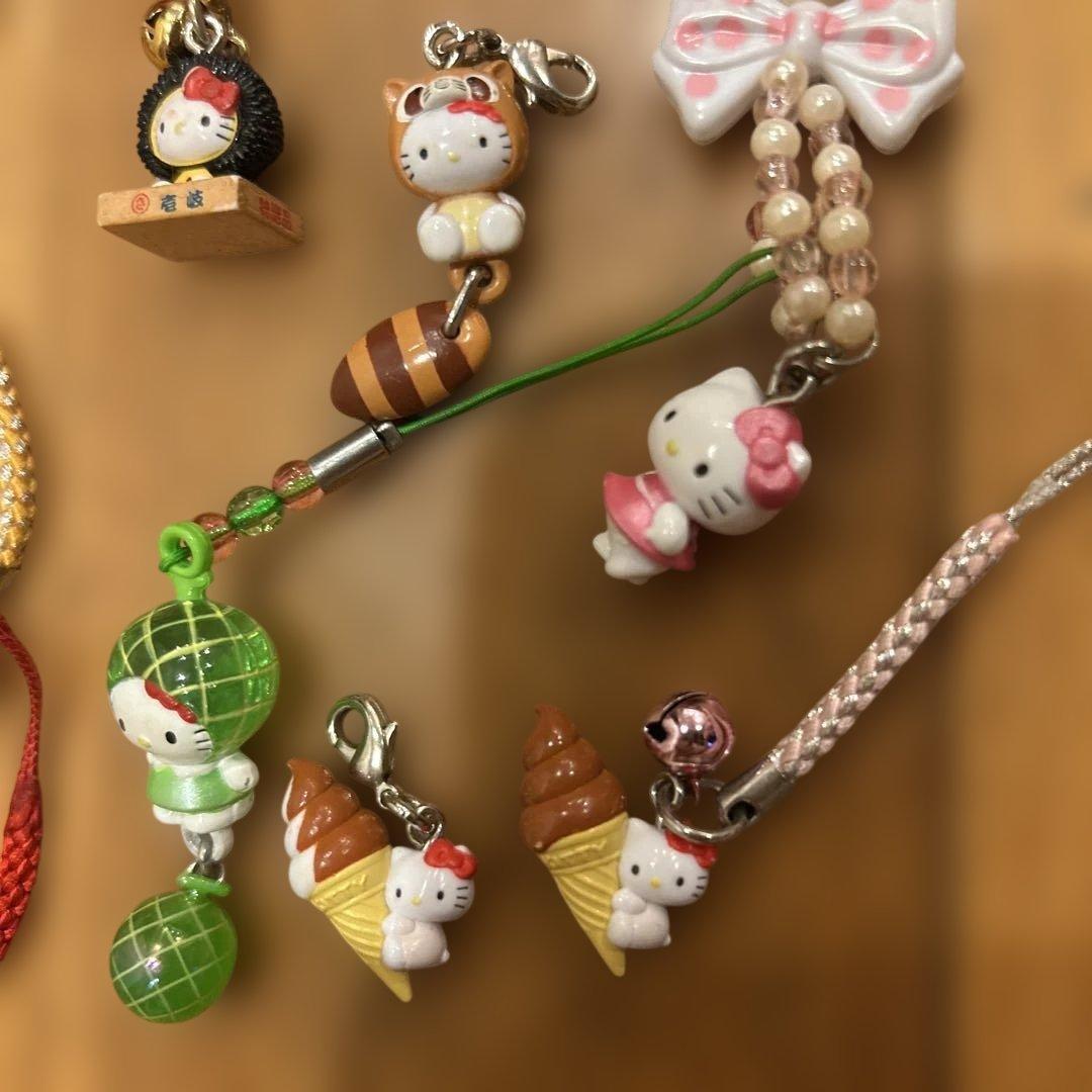 ハローキティ ストラップ 15個セット