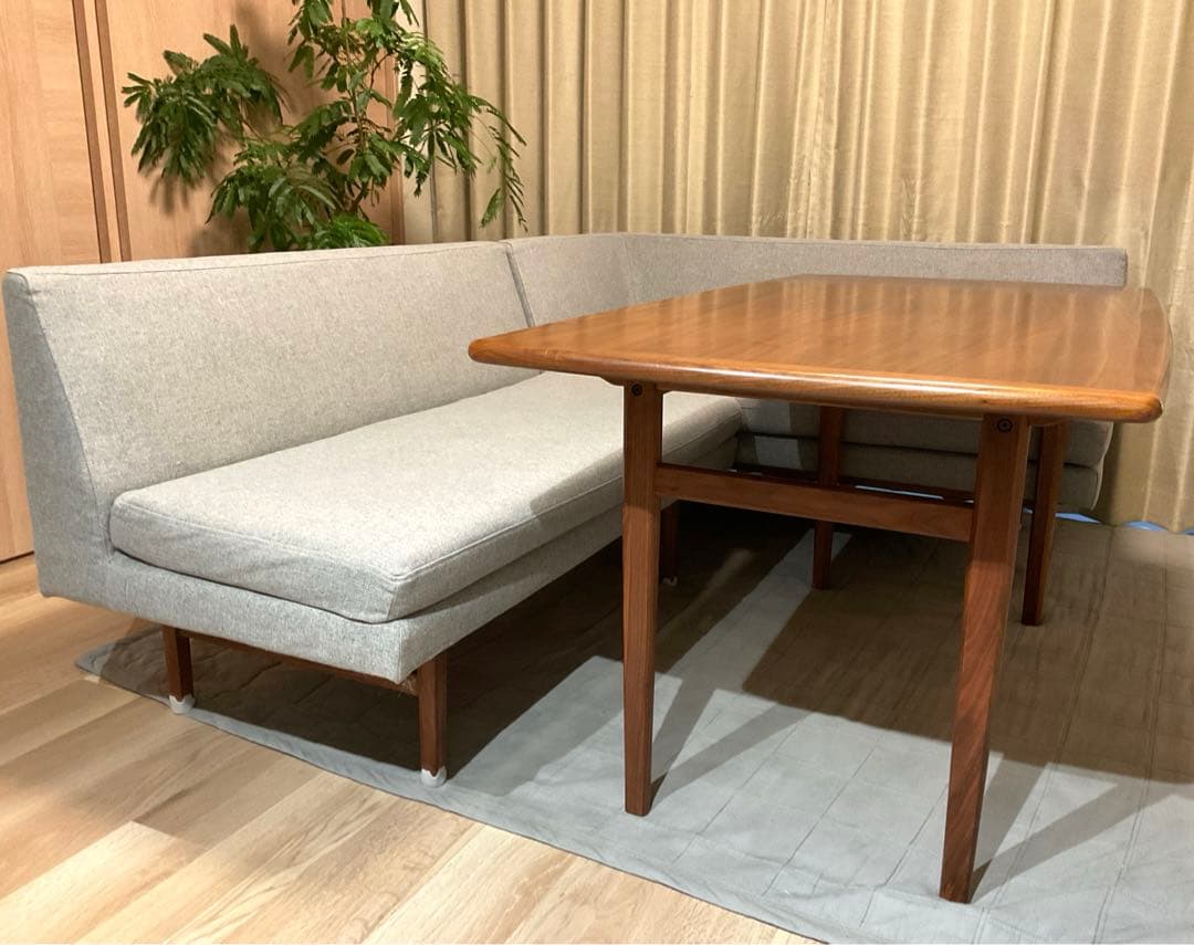 再大幅値下！【送料込】unico NORDソファダイニングテーブル ③テーブル