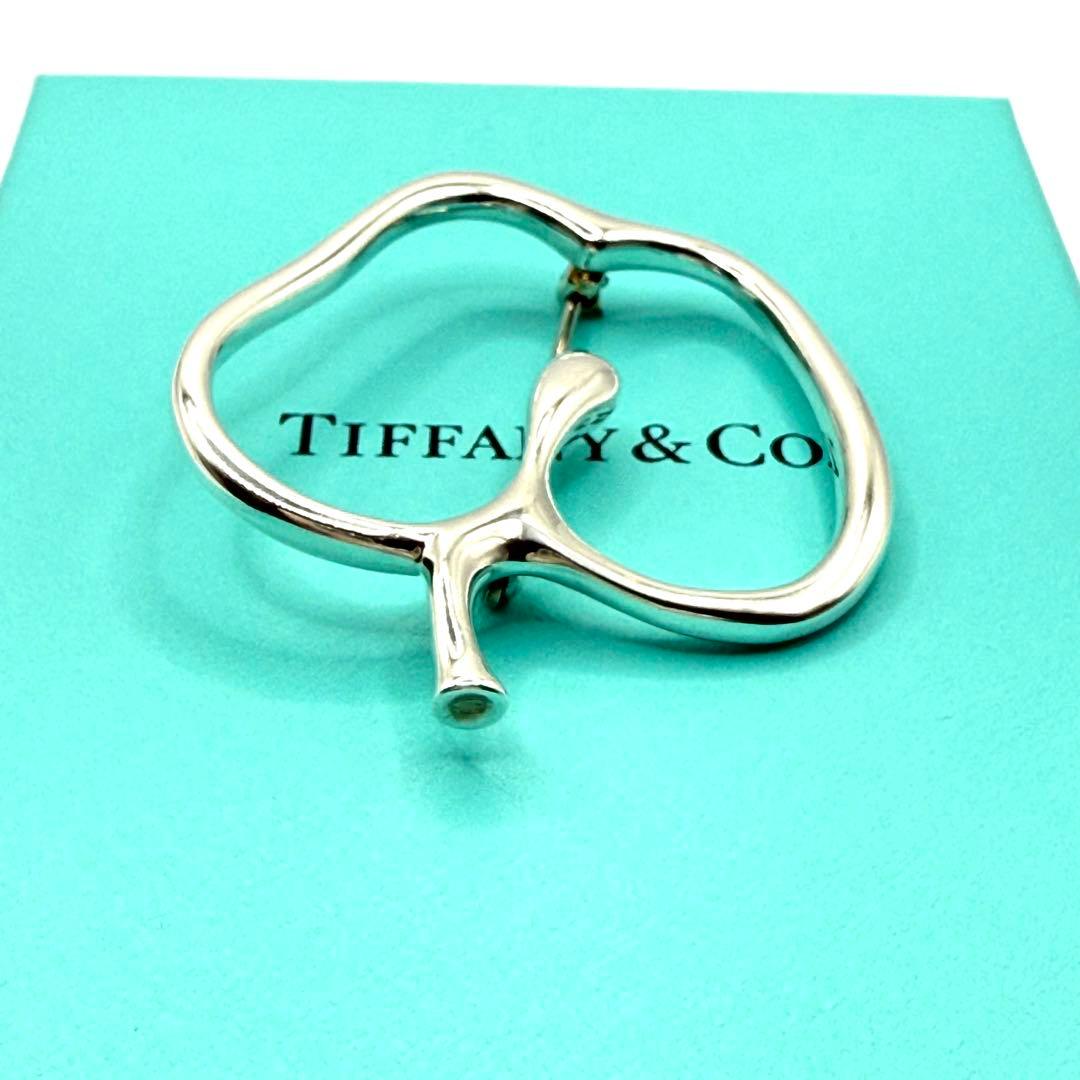 ★激レア★ティファニー アップル ラージ ブローチ シルバー リンゴ 大きい