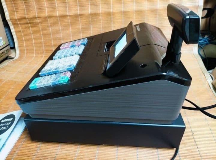 美品シャープレジスター　XE-A207　PC連携売上管理設定無料　000880