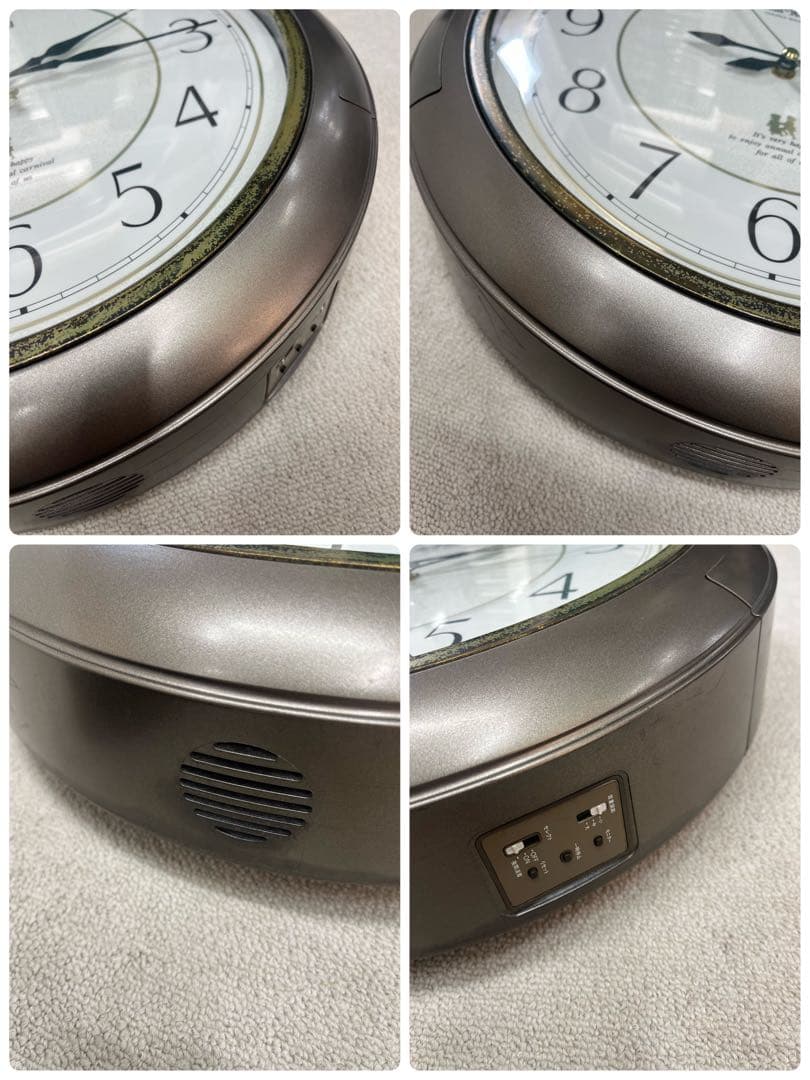 SmallWorldスモールワールド　からくり時計　掛時計　ヴィンテージ　レトロ