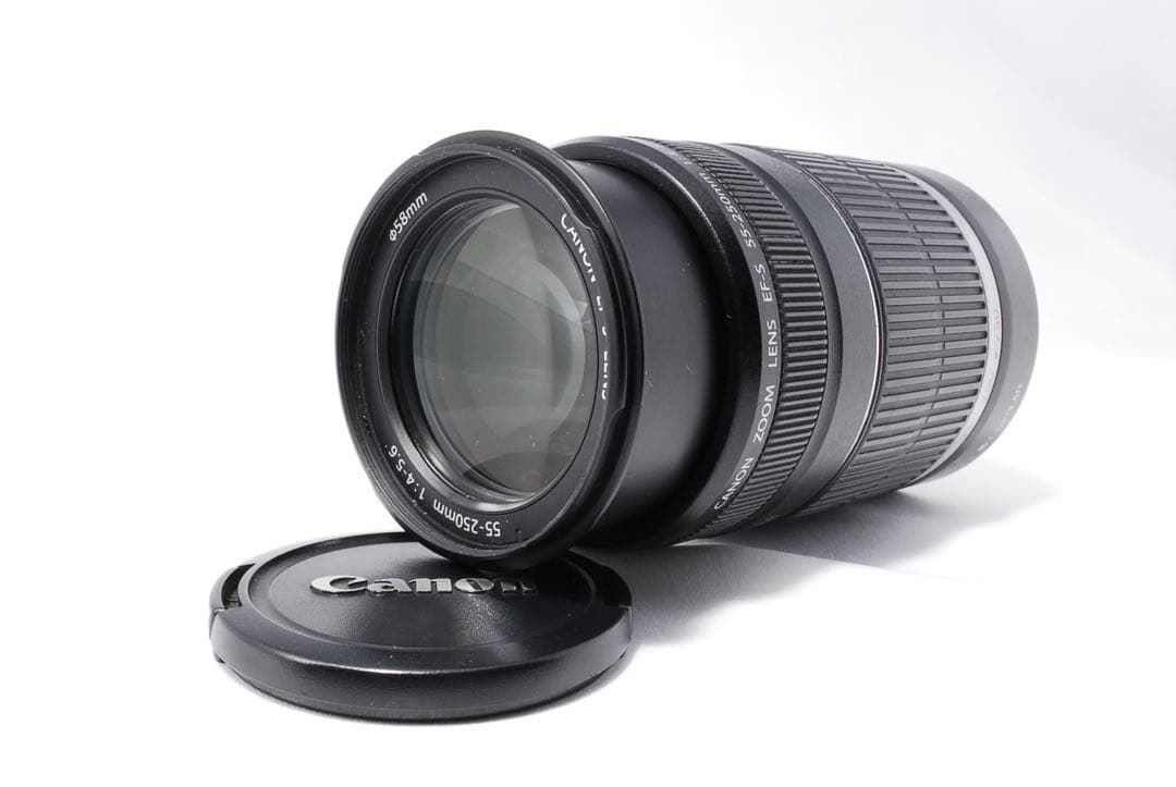 Canon EF-S 55-250mm F4-5.6 IS❤️手ぶれ補正❤️望遠