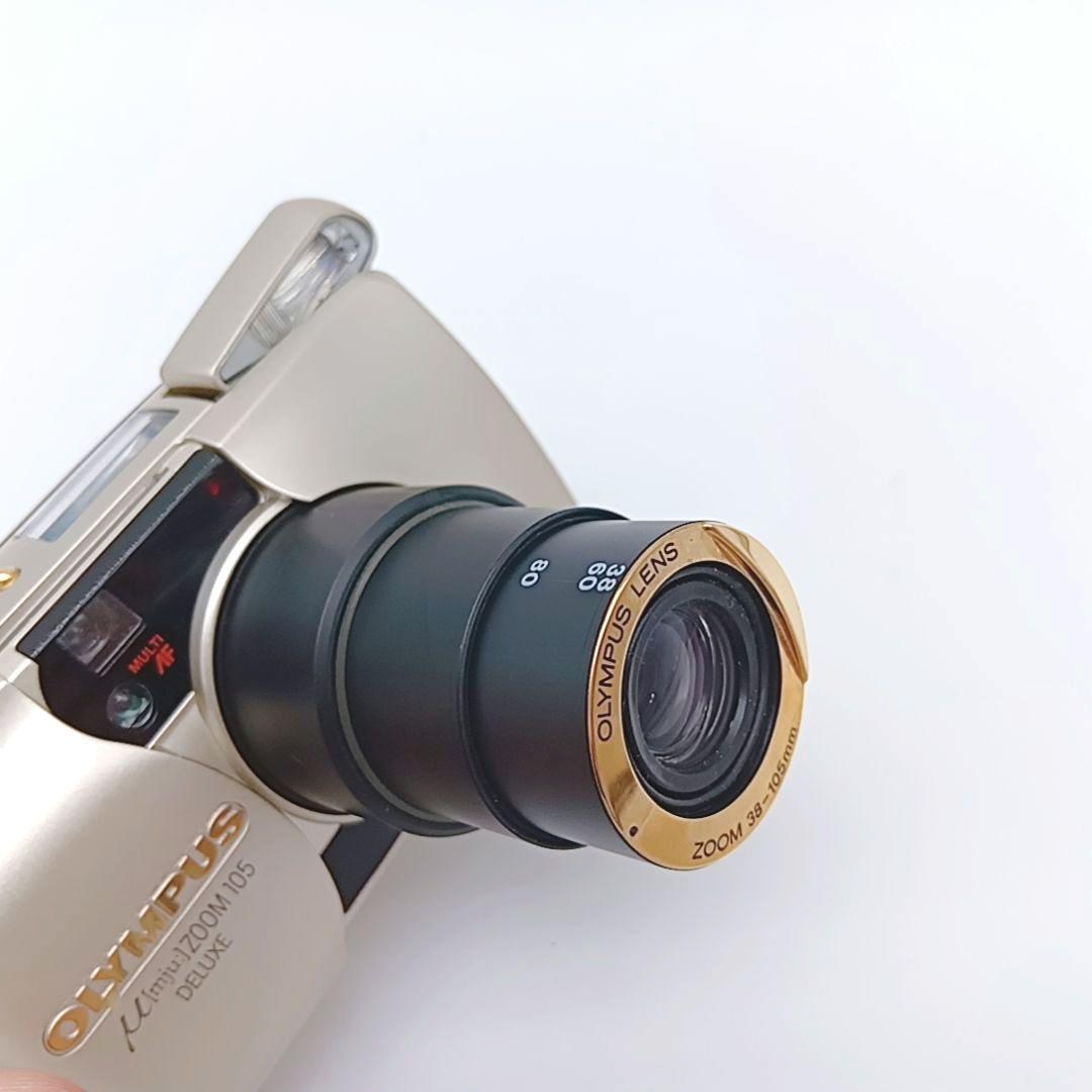 【美品】OLYMPUS μ mju ZOOM 105DELUXE オリンパス
