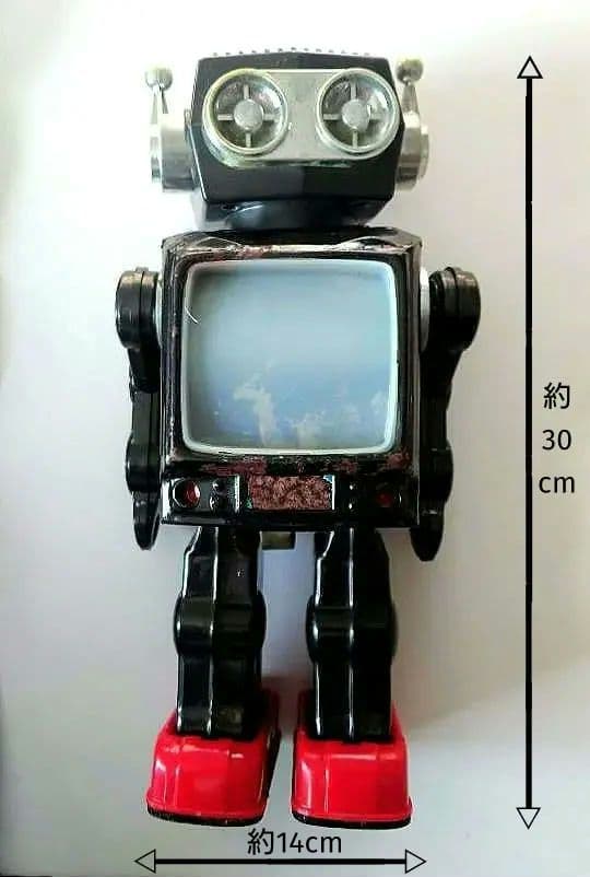 ニューアクショントーイ スーパーテレビロボット レトロ ビンテージ アンティーク