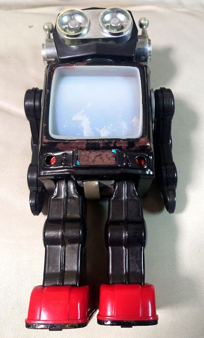 ニューアクショントーイ スーパーテレビロボット レトロ ビンテージ アンティーク