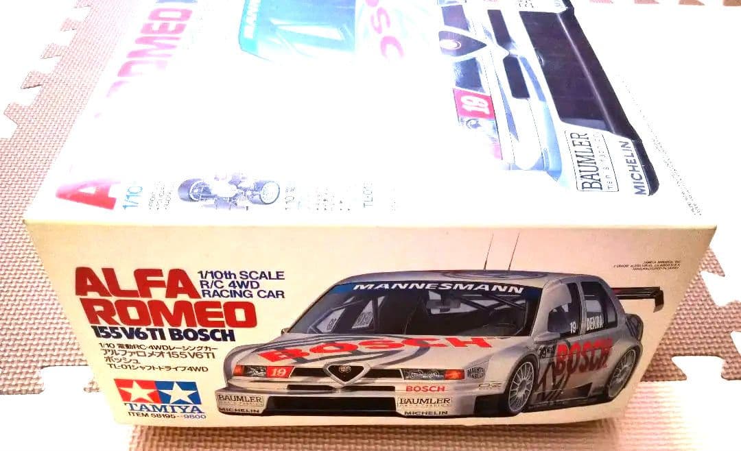 1/10タミヤ アルファロメオ155 V6 TI ボッシュTL-01 4WD