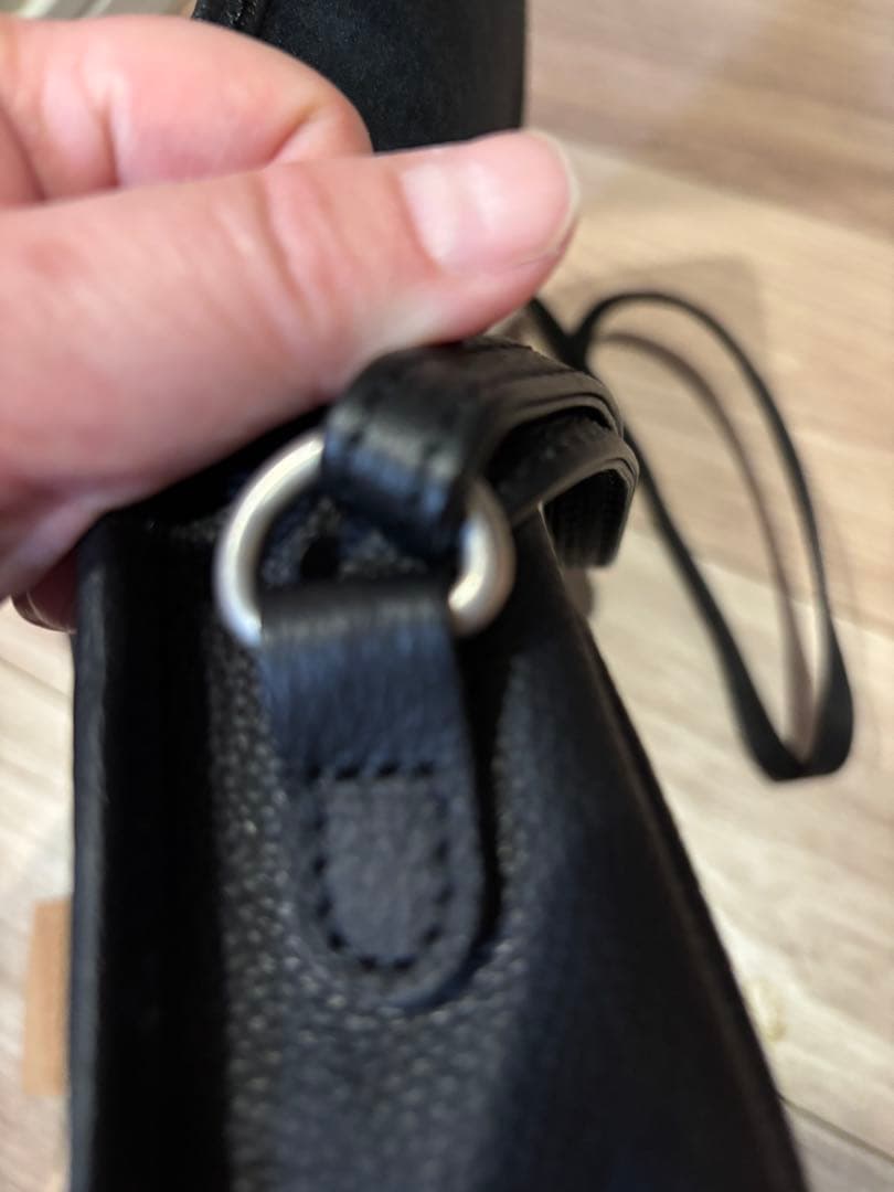 タイムセール★未使用品★栃木レザーFlap Shoulder bag Small