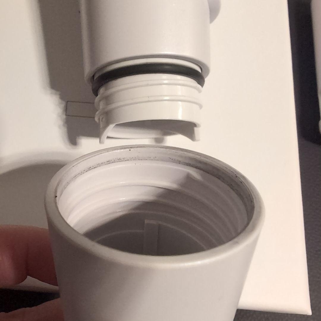 SALONIA シャワーヘッド ファインバブルクリア ホワイト