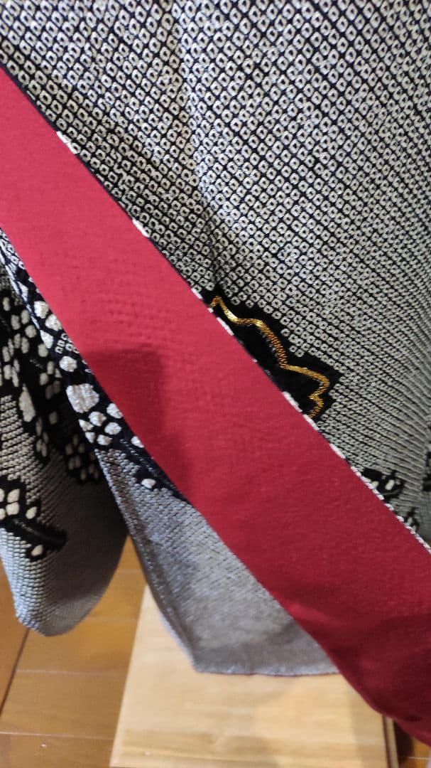 ❴香❵　振袖　フルセット　成人式　金糸　黒総絞り