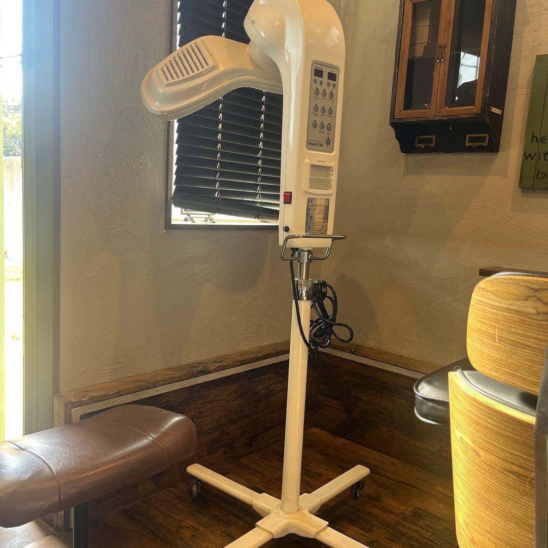 美容室　加温機、促進機、遠赤外線