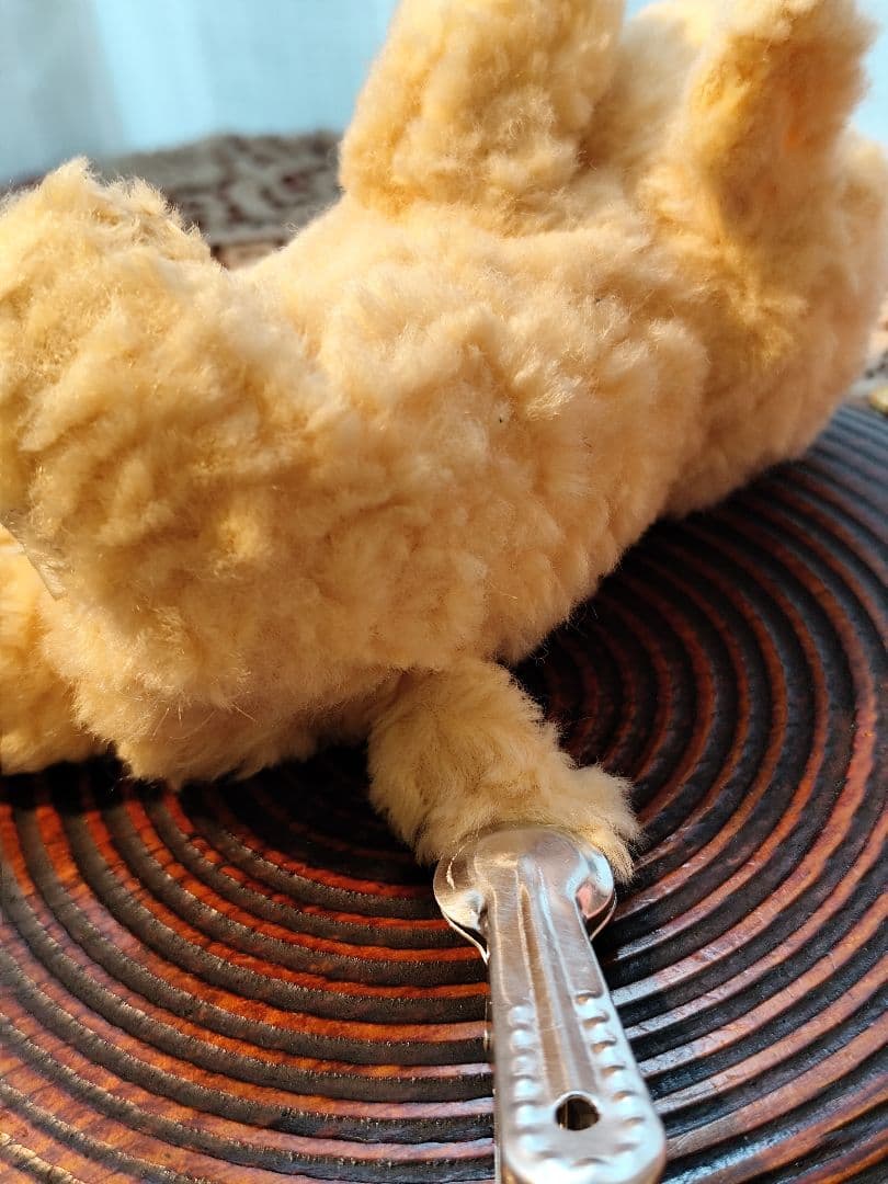 モンスイユ 犬 ぬいぐるみ トイプードル　レトロぬいぐるみ　　日本製