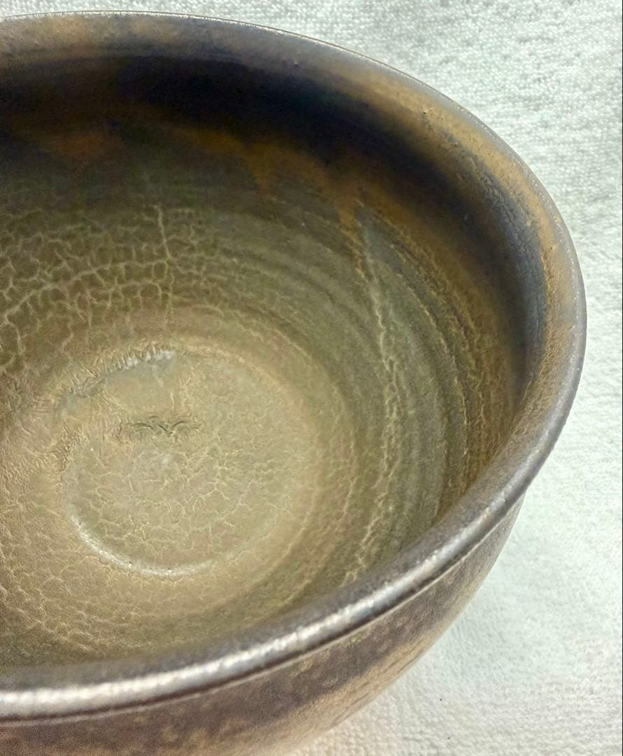 茶道具 建水 こぼし 砂張 楽山【匿名配送】