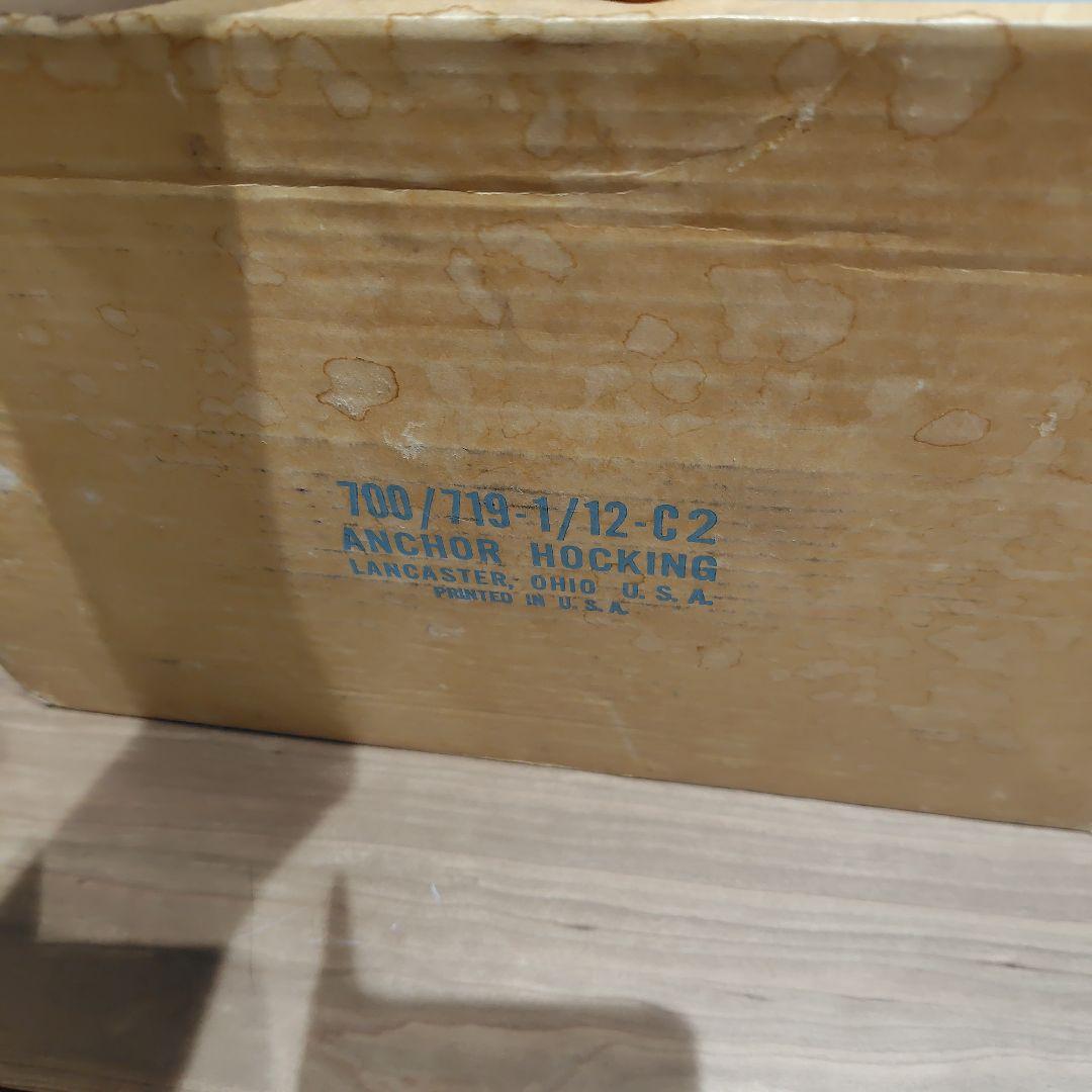 アンティーク雑貨 Anchor Hocking Early American Prescut