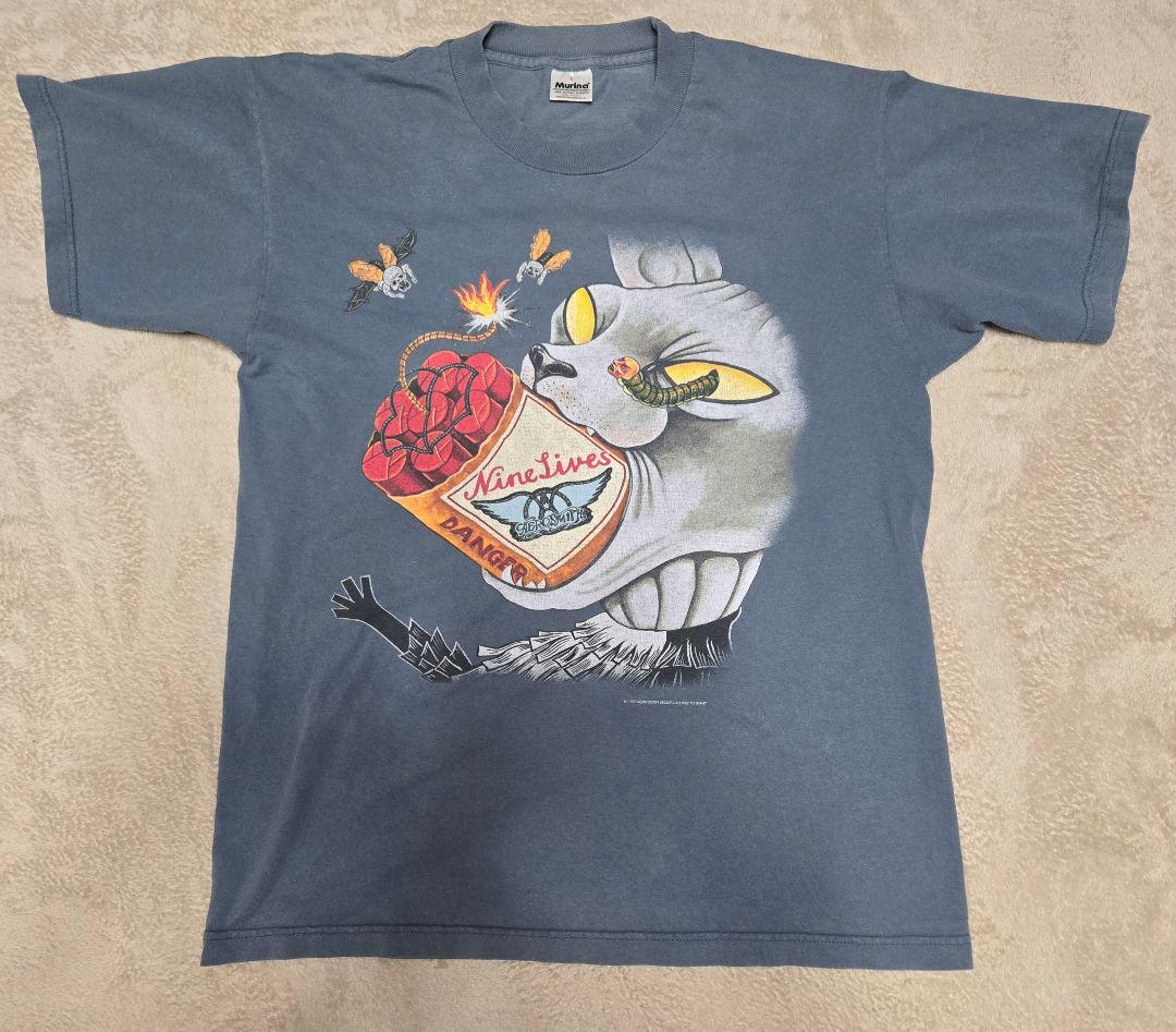 90s AEROSMITH エアロスミス ワールドツアー Tシャツ Murina