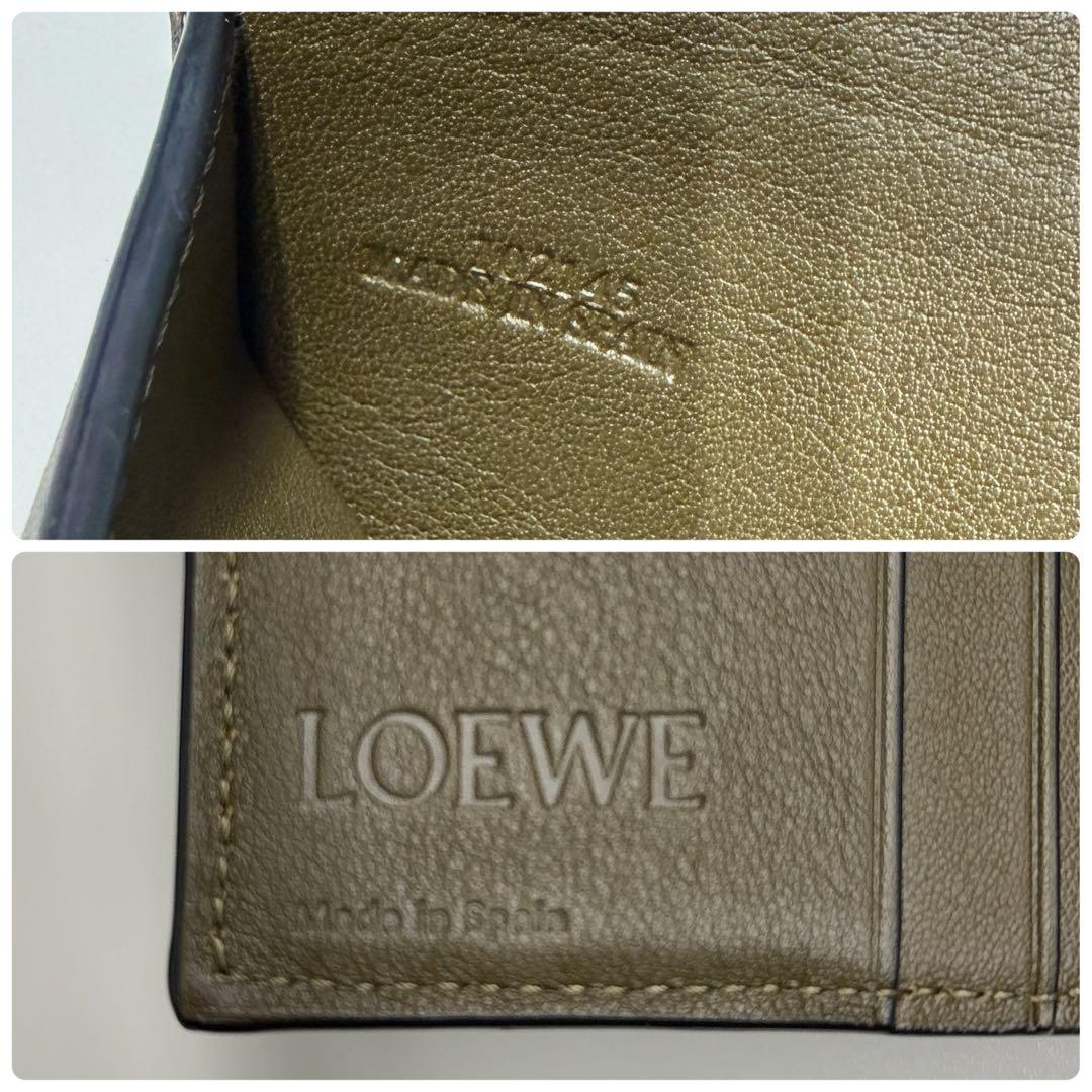 LOEWE ロエベ　コンパクトジップウォレット