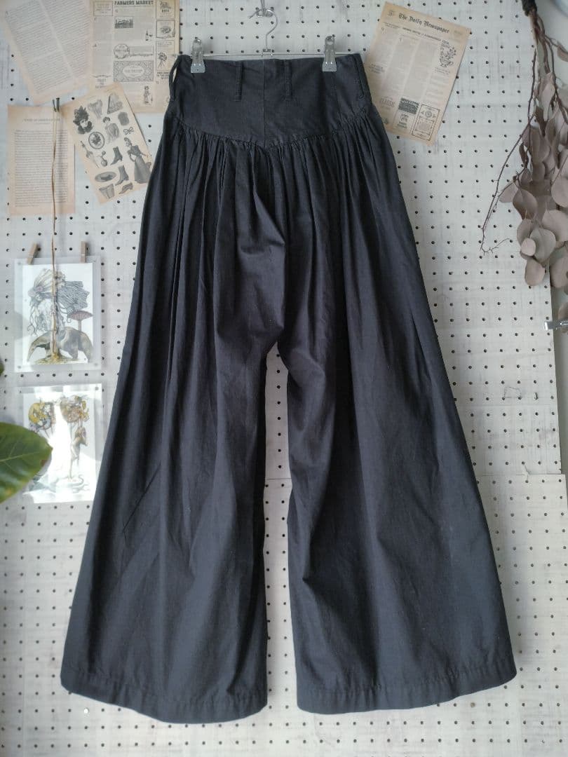 キャピタル KAPITAL ギャザーワイド ヌーボーパンツ サイズ0 日本製