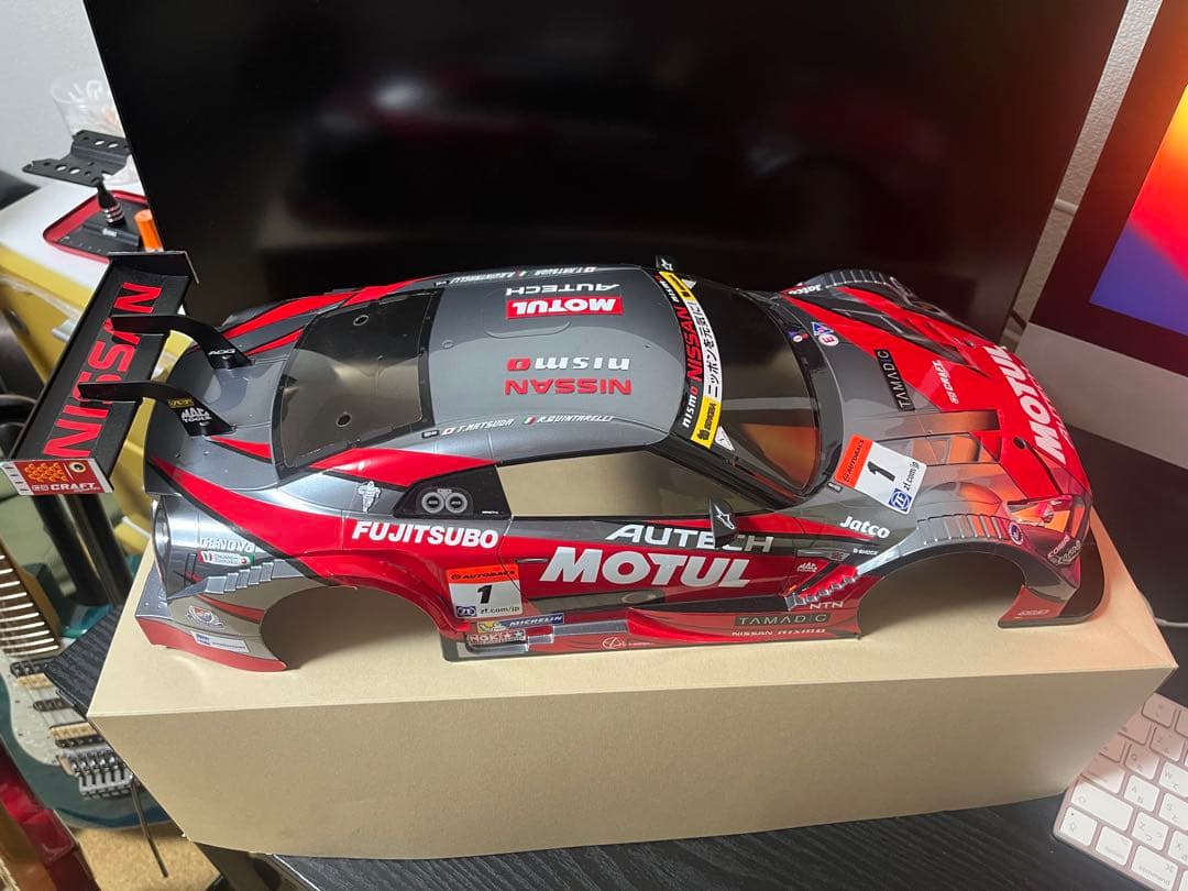 タミヤ 1/10RC MOTUL AUTECH GT-R スペアボディ新品未使用